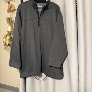 PGA Tour Black and Gray Pullover